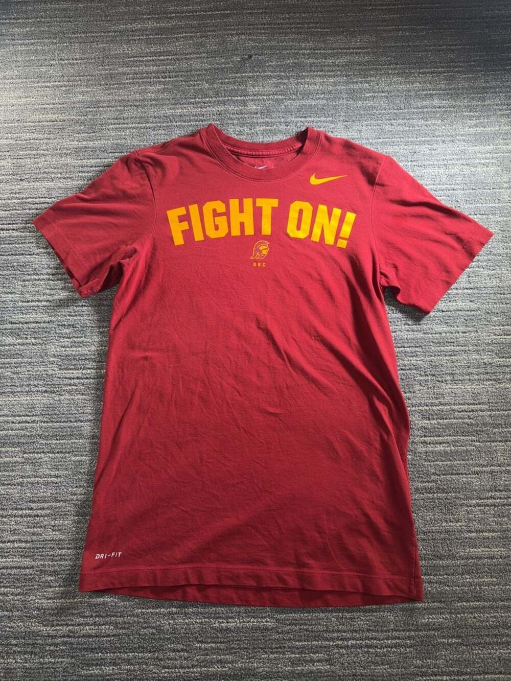 Nike USC Trojans Fight On Dri-Fit T-Shirt Size Small